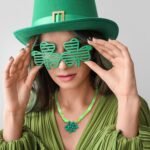 Green and White Beads, 1200 Pcs Pony Beads Bulk and Letter Beads, Kandi Beads Ha... - Image 3