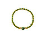 Evil Eye Orishas Protection Jewelry Ilde Elastic Stretch Adjustable Beaded Unise... - Image 5