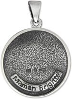 Moonlight Mysteries Sterling Silver Maman Brigitte Voodoo Loa Veve Symbol Pendan... - Image 3