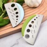 2 In 1 Herb Stripper And Herb Cutter,Stainless Steel 7 Holes Kitchen Herbs Leaf ... - Image 5