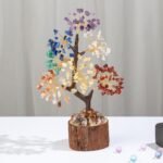 DUQGUHO 7 Chakra Tree of Life Crystal Tree for Positive Energy Healing Crystals ... - Image 3