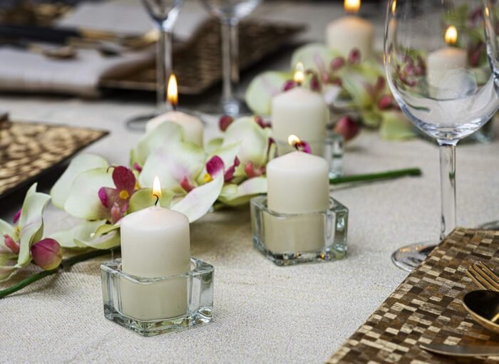 BOLSIUS Ivory Pillar Candles - 20 Pack 2x4 inch Pillar Candle Set - 20 Hours Dri... - Image 4
