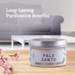 Long Lasting Palo Santo Scented Smudge Candle | 6 Oz - 35 Hour Burn | Soy Wax Ar... - Image 3