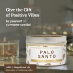 Long Lasting Palo Santo Scented Smudge Candle | 6 Oz - 35 Hour Burn | Soy Wax Ar... - Image 7