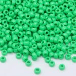 1000Pcs Green Pony Beads for Bracelet St Patricks Day Beads for Jewelry Making P... - Image 4