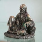 Arohi_digitalart India Lord Sai Baba Idol Bronze Sainatha Sri Sai Om Sairam Stat... - Image 3