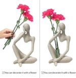 Sandstone Resin Thinker Style Abstract Sculpture Statue Collectible Figurines Ho... - Image 3