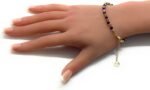 Divine Energy Bracelet of Santeria Shango Yemaya Oshún Ellegua Ilde Blue and Amb... - Image 3