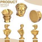LCCCK 6" H Gold Aphrodite Bust Statue Classic Greek Mythology Roman Venus Goddes... - Image 4