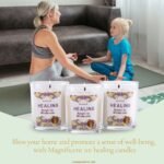 Magnificent 101 Long Lasting Healing Set of 3 Aromatherapy Candles | 3.5 Oz Each... - Image 3