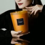 HomeLights Large Jar Candle-33.3 Oz. Natural Soy Aromatherapy Candle | Osmanthus... - Image 4