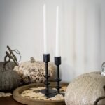 Stonebriar Tall 10" White Unscented Dripless 10 Count Taper Candles, 7 Hour Burn... - Image 6
