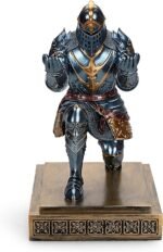 King's Guard Knight Pen Holder Pen Stand Desk Organizers and Accessories Resin P... - Image 3