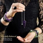 Amethyst Pendulum – Chakra Crystal Pendulum – Dowsing Pendulum for Divination, M... - Image 7