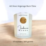 Frankincense Myrrh Candle, Zen Scents, Incense, Natural Herbal Fragrance, Yoga R... - Image 5