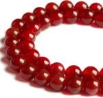 100pcs 8mm Red Agate Beads Natural Gemstone Beads Round Loose Beads for Jewelry ... - Image 3