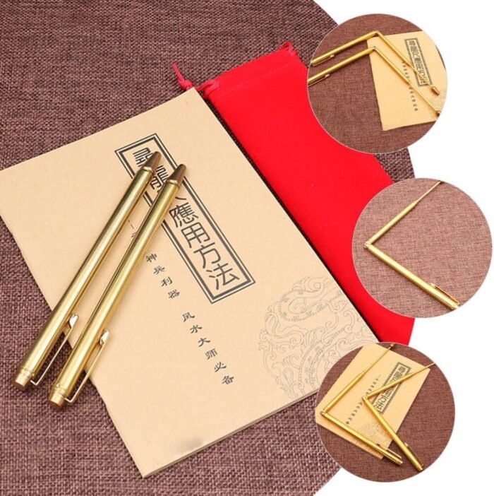 Angoily 2pcs Divining Rods Portable Dowsing Rod Copper Divining Rod for Compass ... - Image 10