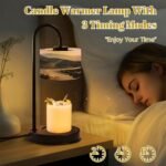 Candle Warmer Lamp with Timer Highway Sunrise Going into Death Valley National P... - Image 5
