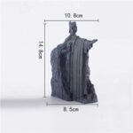 Sculpture Tabletop Decor Statue Resin The Argonath Sculptures Vintage Decoration... - Image 4