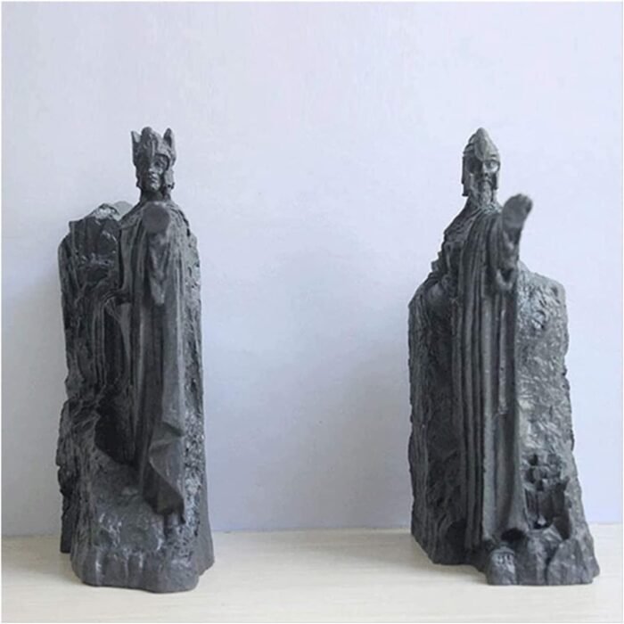 Sculpture Tabletop Decor Statue Resin The Argonath Sculptures Vintage Decoration... - Image 5