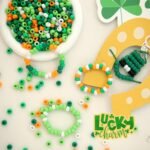 1000PCS St. Patrick's Day Pony Beads for Bracelets Crafts Plastic Irish Spacer B... - Image 5