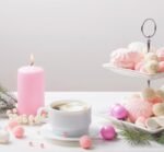 2-Pack Pink Cherry Blossom Scented Pillar Candles 2.76 x 6 Inch – Romantic Flora... - Image 6