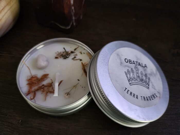 Obatala Orisha Conjure Candle - Image 3