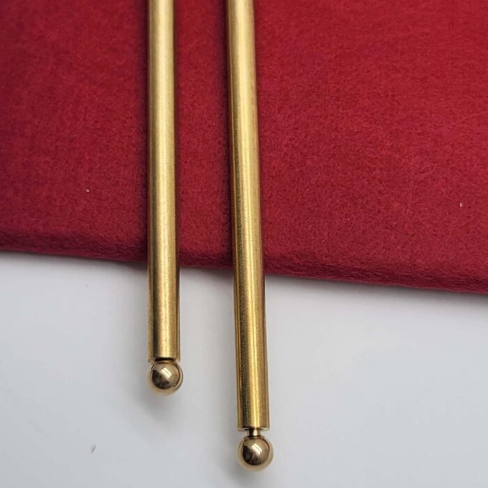 Brass Dowsing Rods - 2Pcs Divining Rods with Bag - Witching Sticks, Spirit Rods ... - Image 6