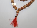 IS4A 8MM TULSI HOLY BASIL PRAYER BEADS JAPA MALA NECKLACE HAND KNOTTED. KARMA 10... - Image 5