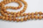 IS4A 8MM TULSI HOLY BASIL PRAYER BEADS JAPA MALA NECKLACE HAND KNOTTED. KARMA 10... - Image 6