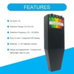 Ghost Hunting Equipment EMF Meter 5 LED Magnetic Field Detector Hand-held Spirit... - Image 3