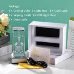 Movdyka 3D Crystal Jesus Cross Statue Gift Christian Religious Gifts for Women M... - Image 5