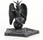 Veronese Design 4 1/2 Inch Baphomet Pentagram Incense Stick Burner Resin Sculptu... - Image 4