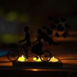 Firlar Handcrafted Art Iron Sculpture Candlestick Ornament, Tabletop Decorative ... - Image 7