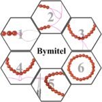 Bymitel 210pcs Natural Crystal Beads Stone Gemstone Round Energy Healing Loose B... - Image 5