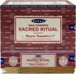 Sacred Ritual Incense Sticks and Holder Bundle - Satya Incense - Image 3