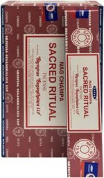 Sacred Ritual Incense Sticks and Holder Bundle - Satya Incense - Image 4