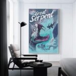 The Great Serpent Video Gaming Posters Home Decor Poster Wall Art Hanging Pictur... - Image 4