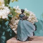 Guichifun Fairy Statue Collection Home Decoration - Leaf Angel Girls Resin Home ... - Image 3