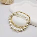 2100PCS 4mm Gold Spacer Beads Small CCB Plastic Smooth Round Bead for Bracelet N... - Image 4