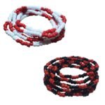 7 pcs Bandera Necklace set Santeria Elekes Collares de Bandera Obatala Shango El... - Image 3