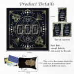 Knana Tarot Divination Cloth Altar Cloth - Tarot Card Reading Cloth Tarot Access... - Image 3