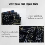 Knana Tarot Divination Cloth Altar Cloth - Tarot Card Reading Cloth Tarot Access... - Image 5