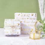 RUSPEPA Wrapping Paper Roll, Bridal Shower Gift Wrap, Mini Roll, 17 Inches x 16.... - Image 6