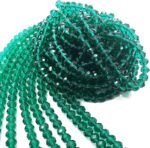 6mm Briolette 750pcs Crystal Glass Beads Faceted Rondelle Shape Crystal Spacer B... - Image 6