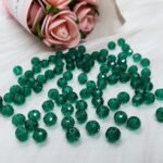 6mm Briolette 750pcs Crystal Glass Beads Faceted Rondelle Shape Crystal Spacer B... - Image 8