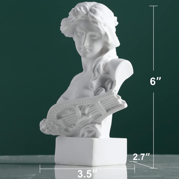 XMGZQ Mini Aphrodite Statue, Roman Goddess Statue for Dark Academia and Coquette... - Image 3