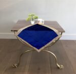 Indian Consigners Velvet Multi Purpose Altar Cloth Table Cover Square Tree of Li... - Image 3