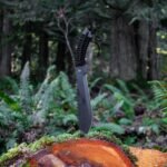 ASR Outdoor 15.5 inch Full Tang Machete with Recurved Blade and Zigzag Serrated ... - Image 7