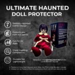 Lily Host a Ghost Doll | 13" Scary Haunted Doll for Halloween Decor | Gothic Hom... - Image 3